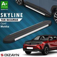 S-Dizayn Opel Mokka 2 Skyline Aluminyum Yan Basamak 173 Cm 2020 Üzeri A+ Kalite
