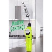 ModaCar Spiralli Mutfak Çakmağı Barbekü Mangal Mum Çakmağı