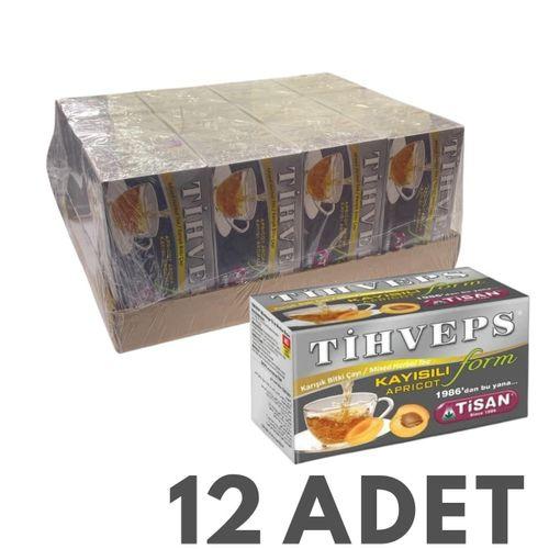 Tihveps Kayısı Aromalı Form Çayı 20 Süzen Poşet 12 Adet
