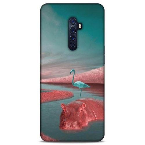 Lopard Oppo Reno 2 Uyumlu Kılıf Manipülasyon ☻ (21) Koruyucu Kapak Baskılı