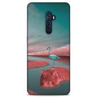 Lopard Oppo Reno 2 Uyumlu Kılıf Manipülasyon ☻ (21) Koruyucu Kapak Baskılı