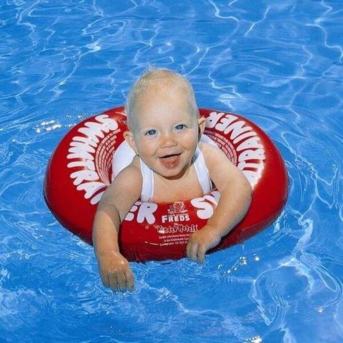 Mycey Mycey Swimtrainer Yüzme Simidi (3-4 Yaş) Red