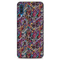 Retro (2) Desen Kabı Renkli Samsung Galaxy A50 Kılıf