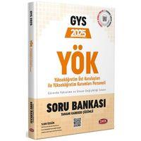 2025 GYS Yükseköğretim Üst Kuruluşları ile Yükseköğretim Kurumları Personeli Soru Bankası Data Yayınları