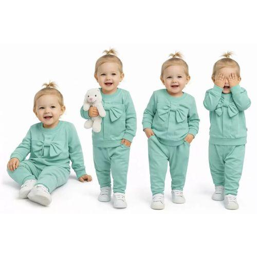 6/24 Ay Fiyonklu Penye Bebek Takımı