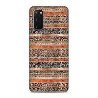 Samsung Galaxy S20 Uyumlu Kılıf Romans (16) Kalın Kılıf Leopar