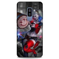 Samsung Galaxy S9 Plus Uyumlu Kılıf Harley Quinn (18) Telefon Kılıfları Kehribar