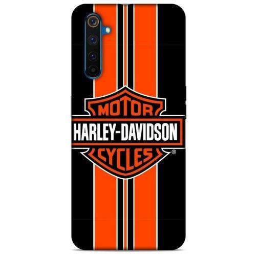 Realme 6 Pro Uyumlu Kılıf Motorsiklet (36) Glitter Kılıf Harley Davidson