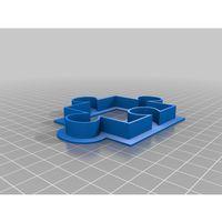 Bulmaca Modeli Kurabiye Kesici (Bu ürün Sadece Plastik parçadır - Almadan Önce Soru Sorabilirsiniz)