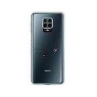 Xiaomi Redmi Note 9 Pro Hand And Paw Şeffaf Telefon Kılıfı