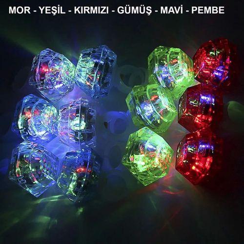 Kristal Led Parti Yüzük Seti (639lı) - Lisinya