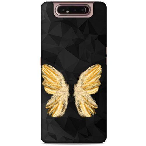 Samsung Galaxy A80 Kılıf Desenli Özel Seri Tüyler (18) Telefon Kılıfları