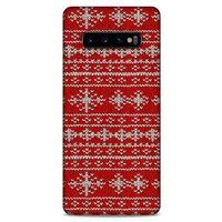 Kazak (8) Desenli Silikon Kapak Samsung Galaxy S10 Plus Kılıf