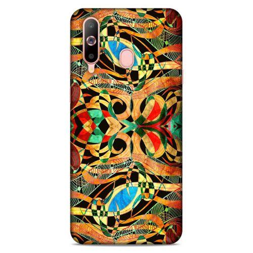 Lopard Samsung Galaxy A60 Uyumlu Kılıf Manipülasyon ☻ (8) Baskılı Kılıf Desenli