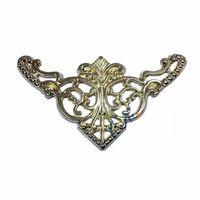 Dekoratif Köşe Süsü, Köşelik - Büyük, 31x55mm, Sarı, 100 Adet