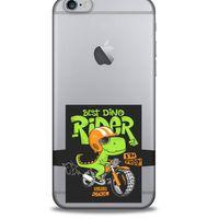 Zoologix (58) Apple Iphone 6 Şeffaf Kılıf Silikon Desenli