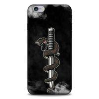 Lopard Apple Iphone 6 Plus Uyumlu Kılıf Tattoo's (11) Tam Koruma Yılan Dövmesi