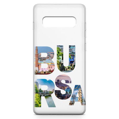 Samsung Galaxy S10 Kılıf Bursa Gezi Arka Kapak Koruma Desenli Full Koruyucu