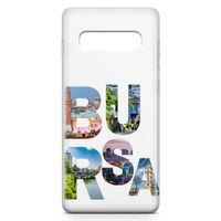 Samsung Galaxy S10 Kılıf Bursa Gezi Arka Kapak Koruma Desenli Full Koruyucu