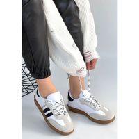 Zerti Beyaz Cilt Bağcıklı Spor Ayakkabı