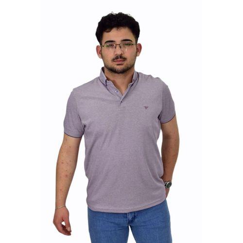 Erkek Büyük Beden Polo Yaka Merserize Tişört T3000 BGL-ST04534