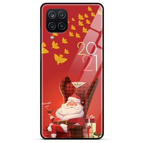 Samsung Galaxy A12 Kılıf Yılbaşı Süsleri (3) Kapak