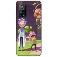 Xiaomi Mi 10T Pro 5G Uyumlu Kılıf Rick And Morty (31) TPU Kılıf Cronenberg Rick
