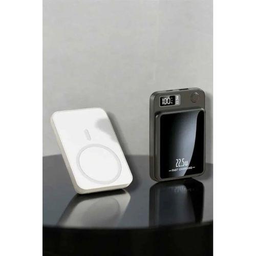 İos Uyumlu 22.5w Hızlı Şarj Magsafe Powerbank Dijital Göstergeli 10.000 Mah