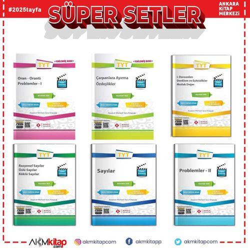 Sonuç Yayınları TYT Matematik Fasikülleri Seti 6 Kitap