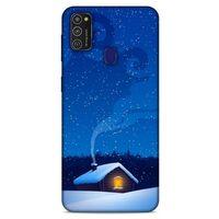 Samsung Galaxy M21 Kılıf Snowix (21) Koruyucu Kapak Parliement Mavi