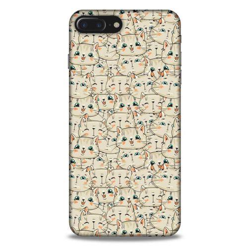 Lopard Apple Iphone 7 Plus Uyumlu Kılıf Kediler (27) Tasarımlı Kılıf Yavru Kedi