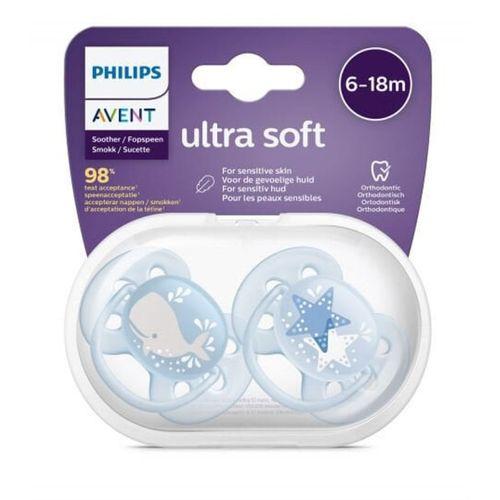Philips Avent Philips Avent Ultra Soft Emzik 6-18 Ay Erkek
