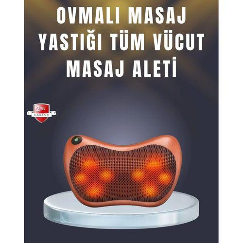 Çok Fonksiyonlu Boyun Bel Sırt Masaj Yastığı Araç İçi Uyumlu