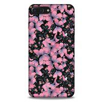 Apple Iphone 8 Plus Kılıf Kelebek Etkisi (25) Antişok Kapak Mavi Sarı