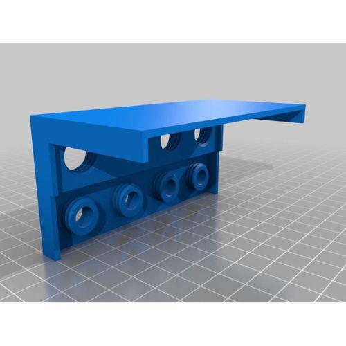 Basit Flakon Rafı Hanna Damalı Küvet - 5138502