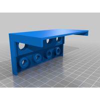 Basit Flakon Rafı Hanna Damalı Küvet - 5138502