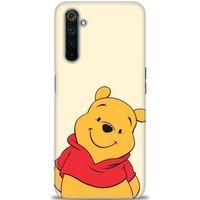 Realme 6 Pro Kılıf HD Baskılı Kılıf - Winnie the Pooh + Tam Ekran Koruyucu