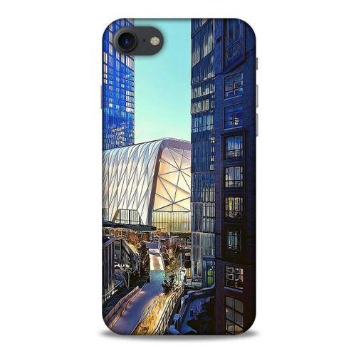 Apple Iphone 8 Kılıf Dünya Mimarisi (45) Liquid Air Kılıf The Shed – Newyork