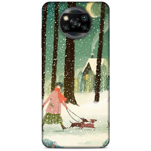 Xiaomi Redmi Poco X3 Kılıf Snowix (39) Liquid Crystal Kılıf Karışık Renkli