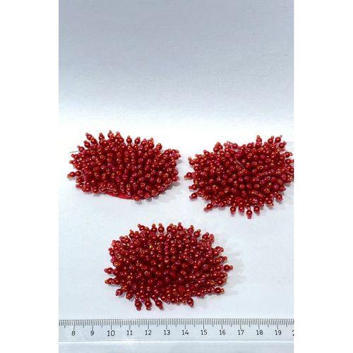 İnci Boncuk İşlemeli Aplik 1 Adet