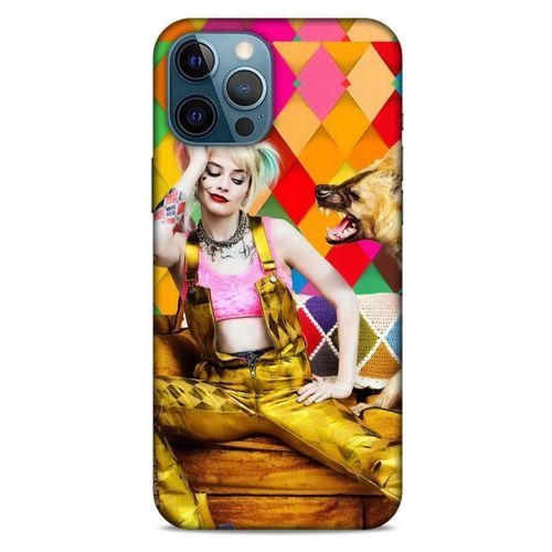 Apple iPhone 12 Pro Max Uyumlu Kılıf Harley Quinn (34) Slim Armor Kılıf Lavanta galibarda