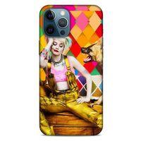 Apple iPhone 12 Pro Max Uyumlu Kılıf Harley Quinn (34) Slim Armor Kılıf Lavanta galibarda