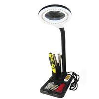 -esnek 5x 10x,40 Led Işıklı Büyüteç ,lamba Büyüteç Okuma, Çalışma Lehim Masa Lambası A808