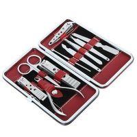 Profesyonel Çelik Manikür Pedikür Seti 10 Parça