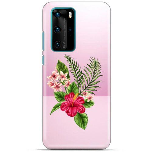 Lopard Huawei P40 Pro Uyumlu Kılıf Bahar (19) Kılıfları Kırmızı Yeşil