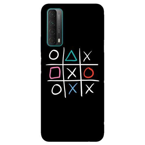 MRCİLETİSİM Huawei P Smart 2021 Kılıf Baskılı Kapak - Sauce +Tam Ekran Koruyucu