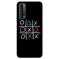 MRCİLETİSİM Huawei P Smart 2021 Kılıf Baskılı Kapak - Sauce +Tam Ekran Koruyucu