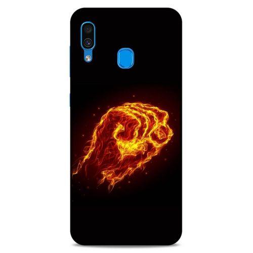 Lopard Samsung Galaxy A30 Uyumlu Kılıf FireX (33) Hybrid Kılıf Yumruk