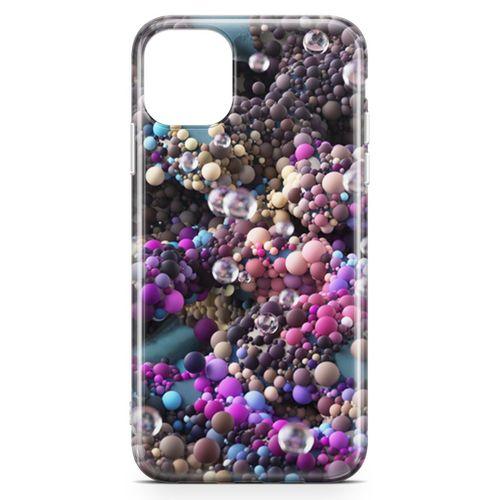 Apple iPhone 11 Pro Max Kılıf Draje Çikolata Arka Kapak Koruma Desenli Full Koruyucu