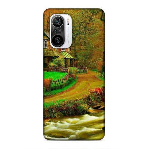 Xiaomi Redmi K40 Uyumlu Kılıf Azarbaijan (48) Bumper Kılıf Orman Evi